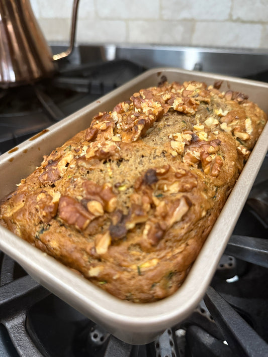 Greek Yogurt Zucchini Bread