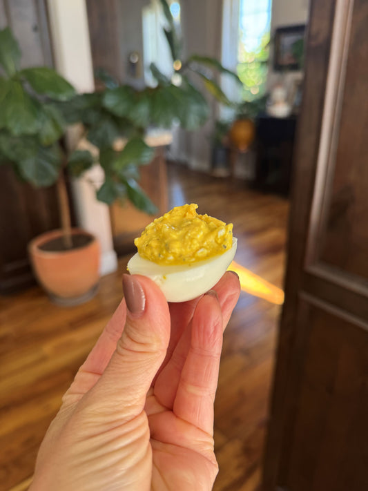 PROTEIN Rich Deviled Eggs